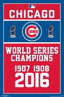 MLB: Chicago Cubs- World Series Tribute 2016-null-Lamina Framed Poster