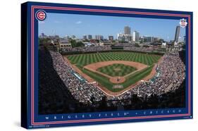 MLB Chicago Cubs - Wrigley Field 15-Trends International-Stretched Canvas