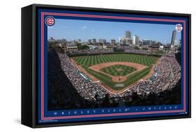 MLB Chicago Cubs - Wrigley Field 15-Trends International-Framed Stretched Canvas