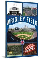 MLB Chicago Cubs - Wrigley Field 17-Trends International-Mounted Poster