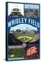 MLB Chicago Cubs - Wrigley Field 17-Trends International-Stretched Canvas