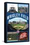 MLB Chicago Cubs - Wrigley Field 17-Trends International-Framed Stretched Canvas