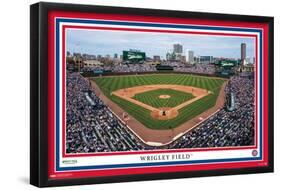 MLB Chicago Cubs - Wrigley Field 22-Trends International-Framed Poster