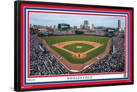 MLB Chicago Cubs - Wrigley Field 22-Trends International-Framed Poster