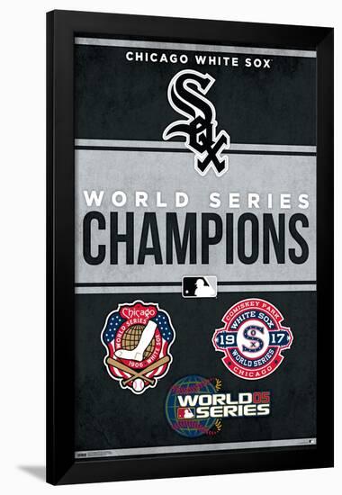 MLB Chicago White Sox - Champions 23-Trends International-Framed Poster
