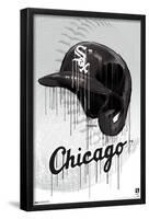 MLB Chicago White Sox - Drip Helmet 22-Trends International-Framed Poster