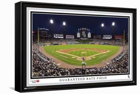 MLB Chicago White Sox - Guaranteed Rate Field 22-Trends International-Framed Stretched Canvas