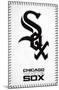 MLB Chicago White Sox - Logo 17-Trends International-Mounted Poster