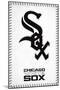 MLB Chicago White Sox - Logo 17-Trends International-Mounted Poster