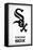 MLB Chicago White Sox - Logo 17-Trends International-Framed Stretched Canvas