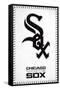 MLB Chicago White Sox - Logo 17-Trends International-Framed Stretched Canvas