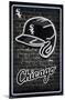 MLB Chicago White Sox - Neon Helmet 23-Trends International-Mounted Poster