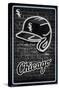 MLB Chicago White Sox - Neon Helmet 23-Trends International-Stretched Canvas