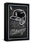 MLB Chicago White Sox - Neon Helmet 23-Trends International-Framed Stretched Canvas