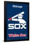 MLB Chicago White Sox - Retro Logo-Trends International-Framed Poster