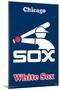 MLB Chicago White Sox - Retro Logo-Trends International-Mounted Poster
