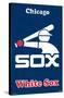 MLB Chicago White Sox - Retro Logo-Trends International-Stretched Canvas