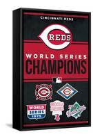 MLB Cincinnati Reds - Champions 23-Trends International-Framed Stretched Canvas