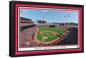 MLB Cincinnati Reds - Great American Ball Park 22-Trends International-Framed Poster