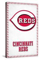 MLB Cincinnati Reds - Logo 17-Trends International-Stretched Canvas