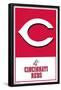 MLB Cincinnati Reds - Logo 22-Trends International-Framed Poster