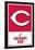 MLB Cincinnati Reds - Logo 22-Trends International-Framed Poster