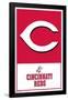 MLB Cincinnati Reds - Logo 22-Trends International-Framed Poster