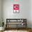 MLB Cincinnati Reds - Logo 22-Trends International-Framed Stretched Canvas displayed on a wall