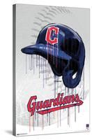 MLB Cleveland Guardians - Drip Helmet 22-Trends International-Stretched Canvas