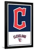 MLB Cleveland Guardians - Logo 22-Trends International-Framed Poster