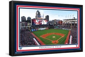 MLB Cleveland Guardians - Progressive Field 22-Trends International-Framed Poster