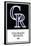 MLB Colorado Rockies - Logo 22-Trends International-Framed Poster