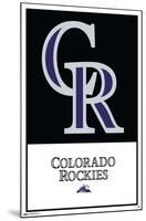 MLB Colorado Rockies - Logo 22-Trends International-Mounted Poster