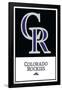 MLB Colorado Rockies - Logo 22-Trends International-Framed Poster