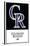 MLB Colorado Rockies - Logo 22-Trends International-Stretched Canvas
