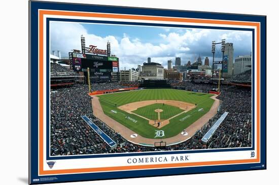 MLB Detroit Tigers - Comerica Park 22-Trends International-Mounted Poster