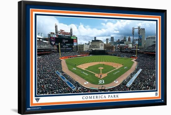 MLB Detroit Tigers - Comerica Park 22-Trends International-Framed Poster