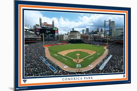 MLB Detroit Tigers - Comerica Park 22-Trends International-Mounted Poster