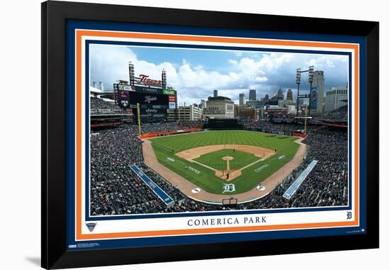 MLB Detroit Tigers - Comerica Park 22-Trends International-Framed Poster