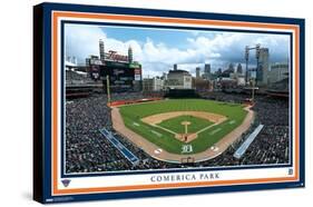 MLB Detroit Tigers - Comerica Park 22-Trends International-Stretched Canvas