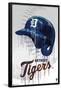 MLB Detroit Tigers - Drip Helmet 22-Trends International-Framed Poster