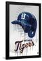 MLB Detroit Tigers - Drip Helmet 22-Trends International-Framed Poster