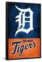 MLB Detroit Tigers - Logo 18-Trends International-Framed Poster