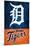 MLB Detroit Tigers - Logo 18-Trends International-Mounted Poster