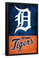 MLB Detroit Tigers - Logo 18-Trends International-Framed Poster