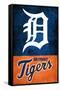 MLB Detroit Tigers - Logo 18-Trends International-Framed Stretched Canvas