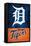 MLB Detroit Tigers - Logo 18-Trends International-Framed Stretched Canvas