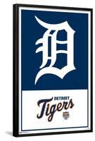 MLB Detroit Tigers - Logo 22-Trends International-Framed Poster