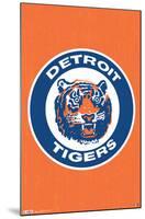 MLB Detroit Tigers - Retro Logo 14-Trends International-Mounted Poster