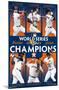 MLB Houston Astros - 2022 World Series Champions-Trends International-Mounted Poster